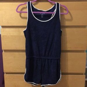 American Eagle Terry Cloth Romper